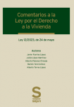 Comentarios a la Ley por el derecho a la vivienda. Ley 12/2023, de 24 de mayo. vignette
