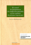 El control de transparencia de condiciones generales en los contratos de préstamo hipotecario. vignette